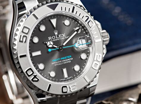 rolex yacht master rhodium 37|rolex yacht master 40 price.